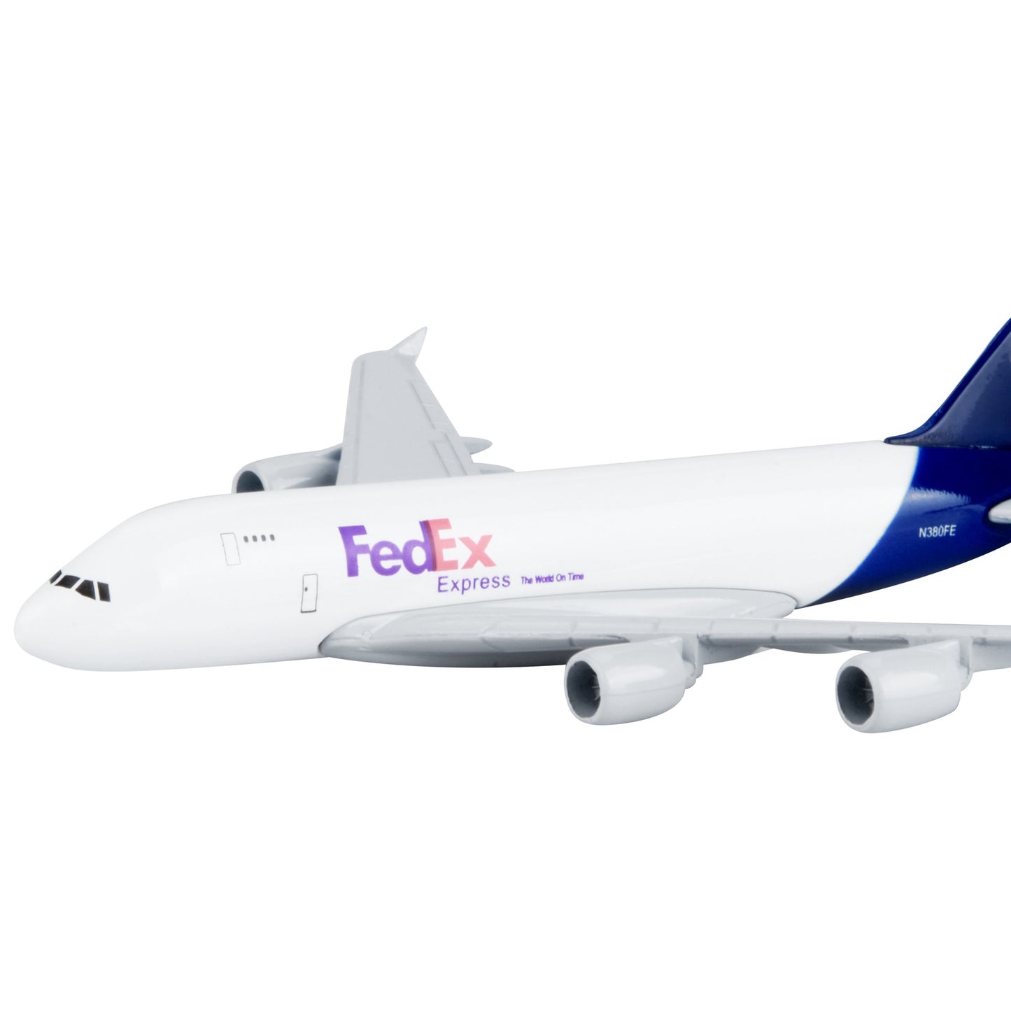 Airplane 16Cm Model For Federal Express A380 1:400 Aircraft Kits Collection/Gift