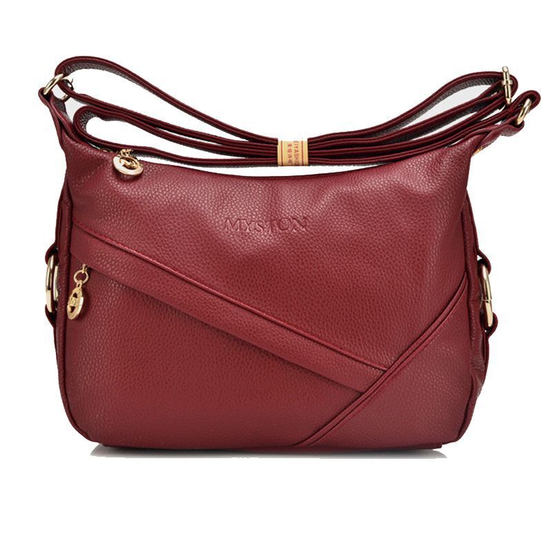 Genuine Leather Handbags Bag Black Shoulder Handbags Crossbody Travel Messenger