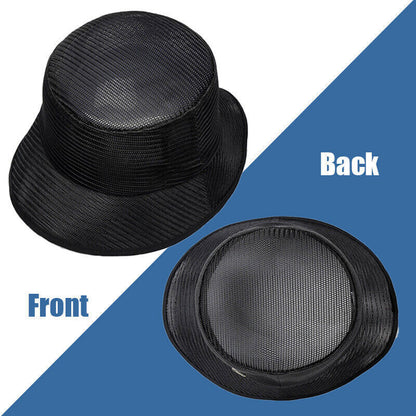 Mens Bucket Boonie Hat Fishing Sun Brim Cool Mesh Summer Hiking Garden Cap M-2XL