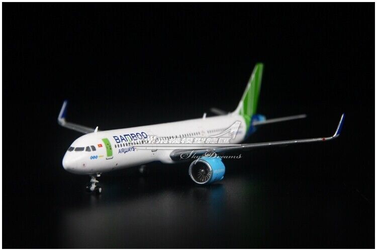 1:400 JC Wings BAMBOO AIRWAYS AIRBUS A321neo Passenger Airplane Diecast Model