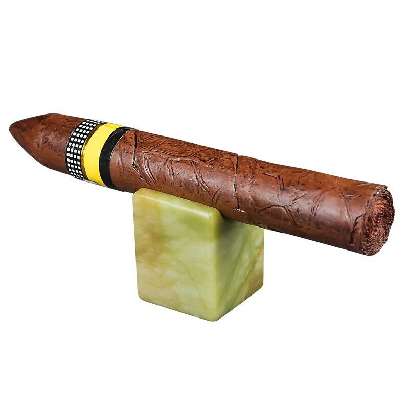Cigar Ashtrays Holder Stone Stand Jade Rack Smoking Tobbacco Accessories 30x40mm