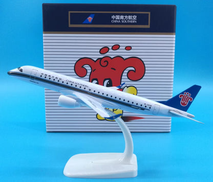 20CM CHINA SOUTHERN EMBRAER E190 Passenger Aircraft Plane Diecast Airplane Model