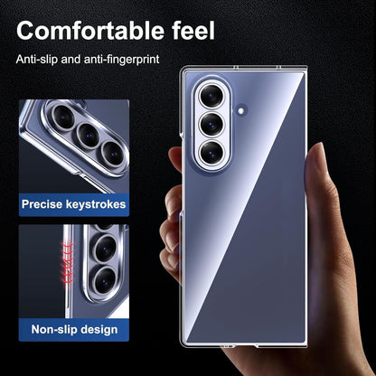for Samsung Galaxy Z Fold 7 Case Clear,Galaxy Z Fold 7 Case with Screen Protecto