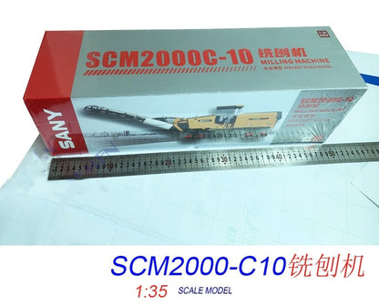 1:35 44CM SANY SCM2000-C10 MILLING MACHINE Construction Equipment Diecast Model
