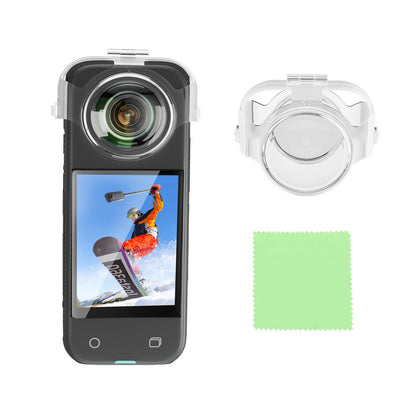 Anti-Fall Clear Lens Guards Protective Cover Case For Insta 360 One X3 Camera