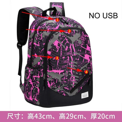 School Backpack School Bags Boys Girls Children Schoolbag Backpack Kids