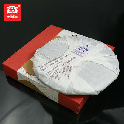 TIAN CHUN * 2019 TAETEA Menghai Dayi Puerh Pu'er Pu-erh Ripe Cake Tea 300g Box