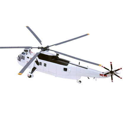 UK Royal Navy Sea King HC.4 United Nations Peacekeeping Force Helicopter Model