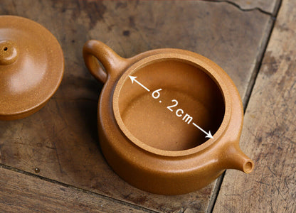 140cc Chinese Yixing Handmade Purple Sand Tea Pot Section Clay LiWen Gongfu Hu Tea Pot-