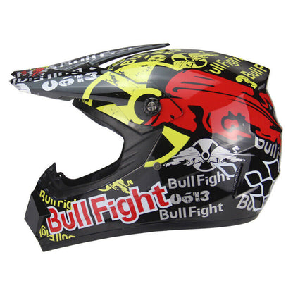 Men DOT Motocross Motorcycle Helmet Youth Kids Adults Off road Dual Sport Bike