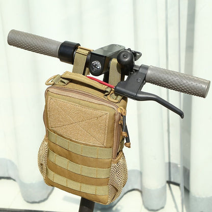Electric Scooter Bag Cycling Bicycle Handlebar Shoulder Bag Nylon 270x180x50 mm