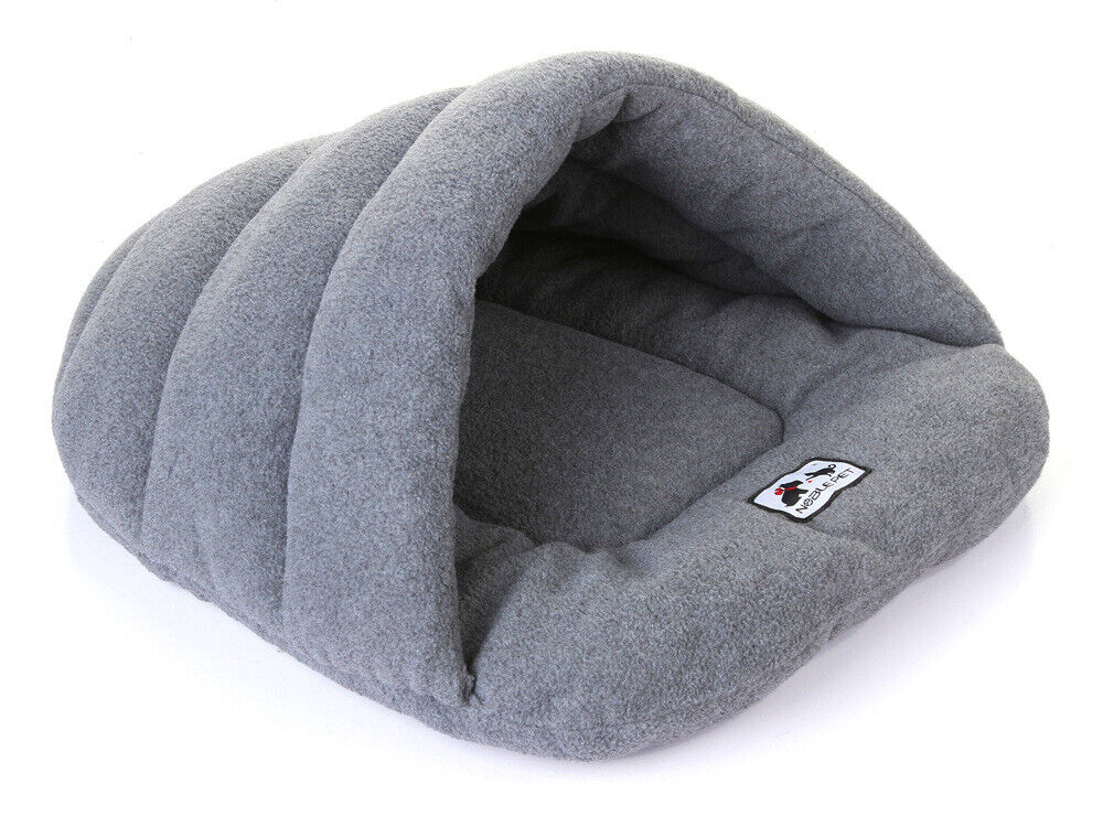 Cave Crate Cozy Warm Winter Bed House Sleeping Bag Plush Mat Pet Dog Cat Puppy