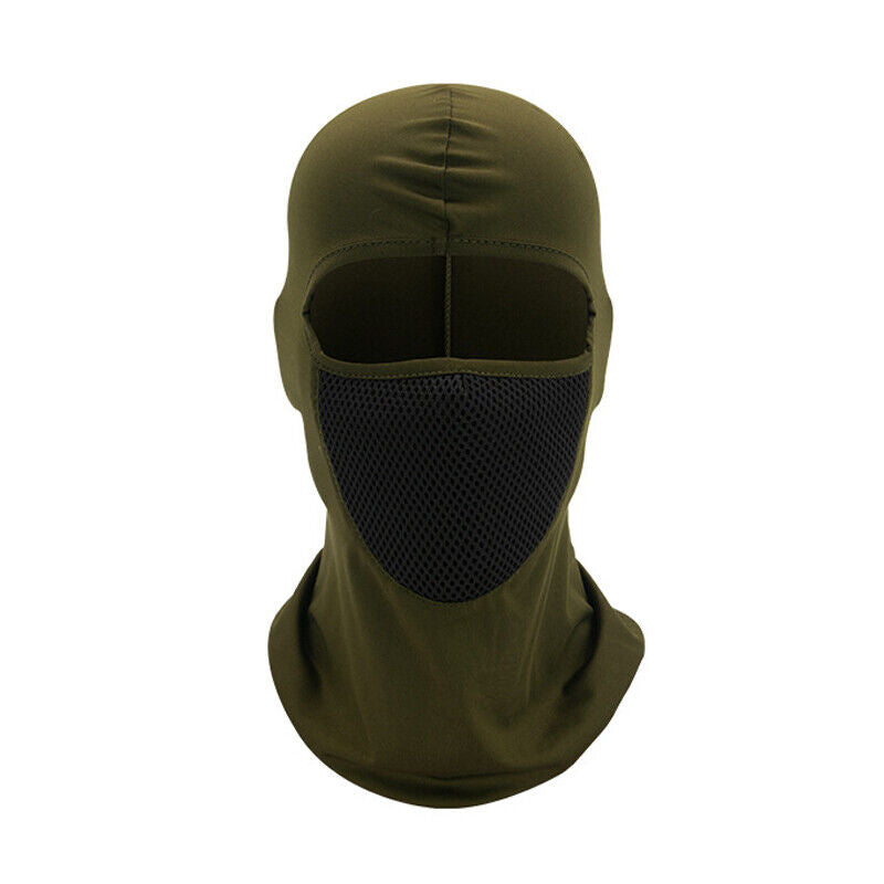 Pullover Cap Full Face Mask Breathable Sports Hat Scarf Headgear Windproof ⌒