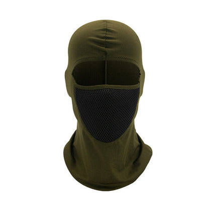 Pullover Cap Full Face Mask Breathable Sports Hat Scarf Headgear Windproof ⌒