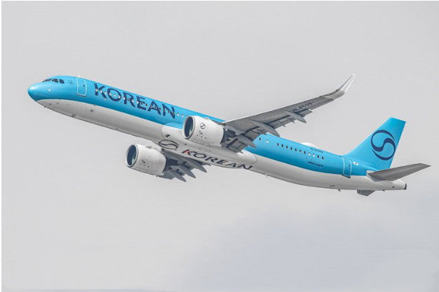 1:400 Phoenix Korean Air Airbus A321neo HL8509 Diecast Aircraft Plane Model