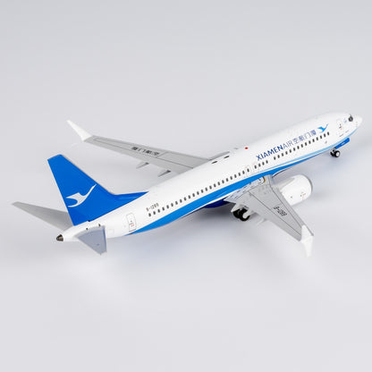1:200 XiamenAir CCP XiamenAir B737 MAX 8 Passenger Airplane Diecast Plane Model