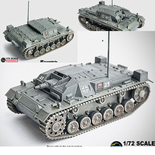 1/72 German 3rd Assault Gun B-Type Tank Model 192nd Assault Gun Battalion 1941