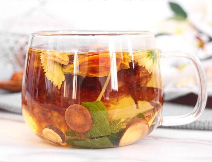 Fatty Sea Chrysanthemum Tea, Licorice, Momordica grosvenorii Tea, Throat Health Weight Loss Tea-