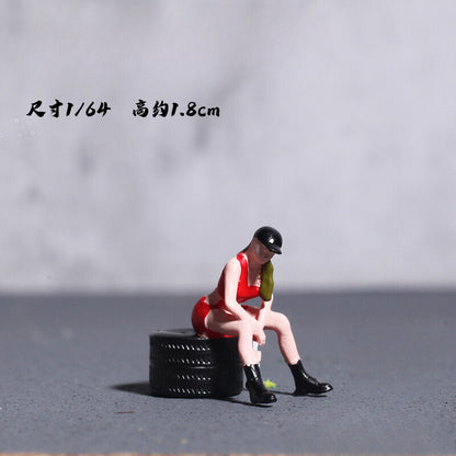 1/64 Figure Model Garage Workshops Scene Display Props Model Accessories
