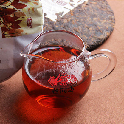 2017 Haiwan Amber LaoTongZhi Hu Po Chun Ripe Pu'er Tea Shu Puer Chinese Tea 357g
