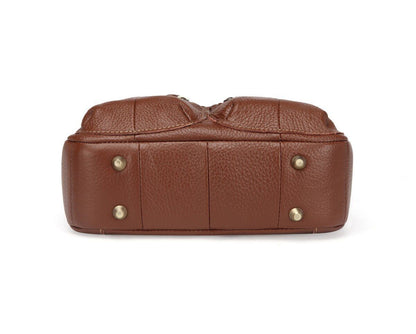 25*18*7 CM Leather Women Messenger Bags Small Shoulder Bag Vintage Crossbody 1PC