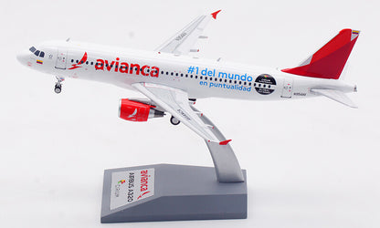 1:200 InFlight Avianca AIRBUS A320 Passenger Airplane Diecast Aircraft Model