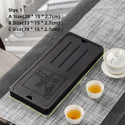 Chinese Wooden Tea Tray with Drainage|Gong Fu tea Tray