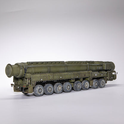 1:72 AM TOPOL-M Inter - Continental Ballistic Missile Army Resin Military Model