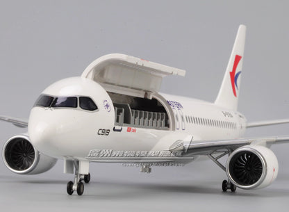 47CM 1:82 CHINA EASTERN COMAC C919 Airplane Landing Gear Aircraft Resin Model