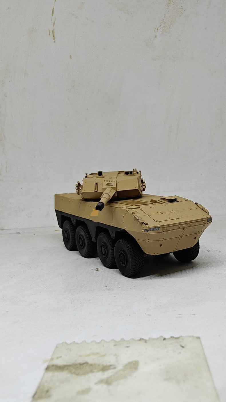 3DPrinting 1/72 China Vn-22 8*8 Self-Propelled Assault Gun Tank Finished Product