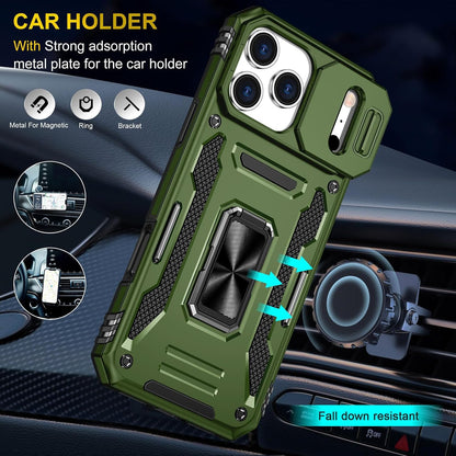 Phone Case Compatible with I Phone17 Pro Max Case with Camera Lens Cover & HD Sc