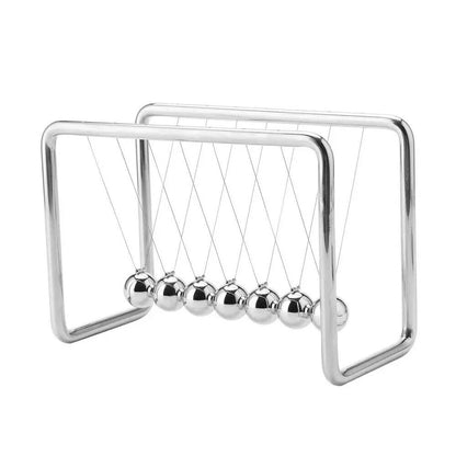 Newton Cradle Balance Steel Balls Desk Toy Science Pendulum School Teaching Tool
