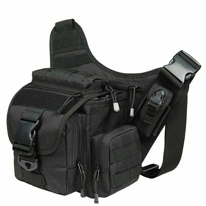 Tactical Shoulder Bag Sling Backpack Camping Hunting Hiking Waterproof Nylon 1PC