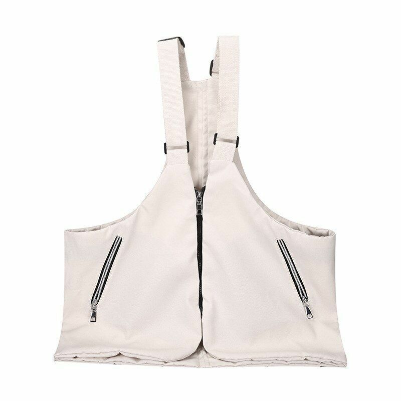 Multi-pockets Vest Jackets Streetwear Hiking Fishing Cotton Tactical Waistcoat