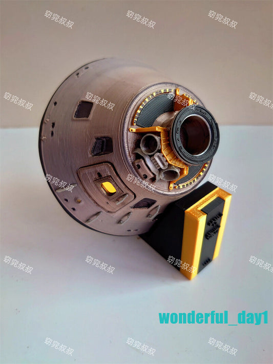 1/32/48 Scale Apollo Program Apollo 11 Re-entry Capsule Astronaut Model Toy Gift