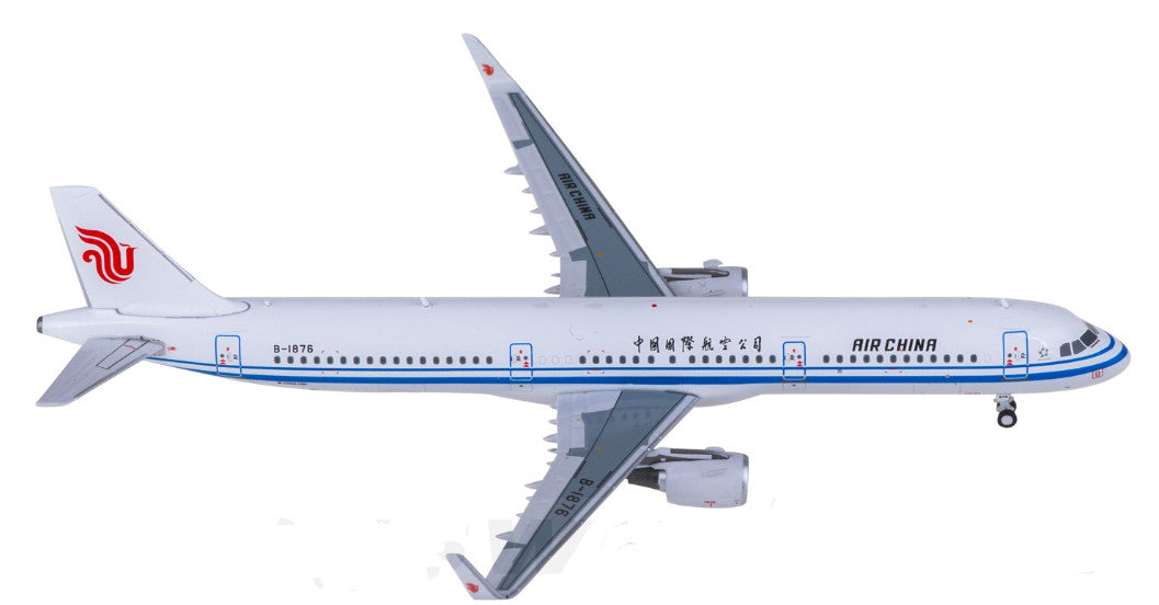 1:400 CW model Air China Airbus A321 B-1876 Airplane Diecast Plane Model