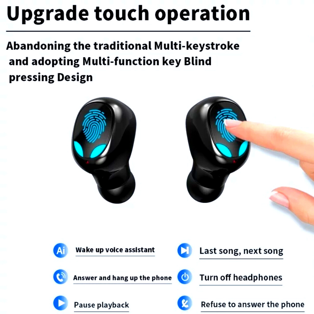 Bluetooth 5.0 Wireless TWS Earbuds Headphone Headset Noise Cancelling Waterproof