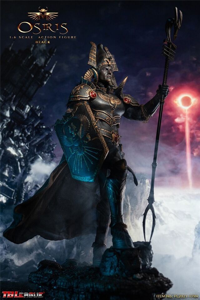 1/6 TBLeague Osiris - Black Action Figure Soldier
