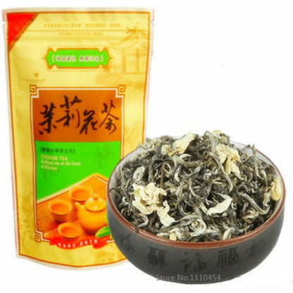 50g Jasmine Tea Organic Loose Leaf Green Fresh Tea Fragance Chinese Tea Hua Tea