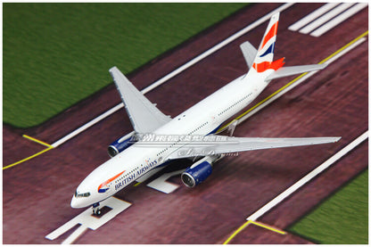 1:400 GeminiJets BRITISH AIRWAYS B777-200ER Airplane Diecast Aircraft Model