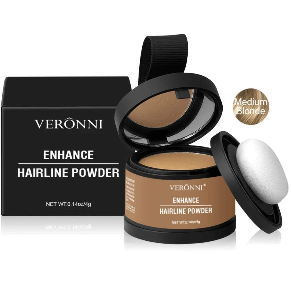 Hairline Shadow Powder 4g | Black Root Cover Up Concealer