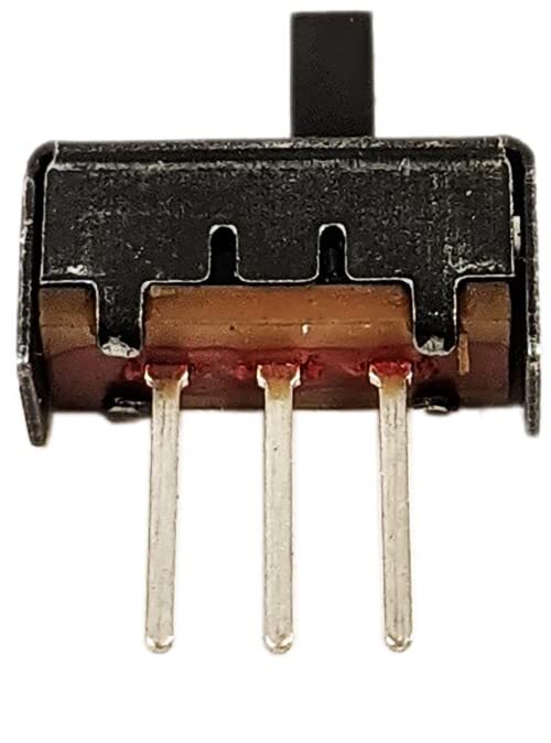 30 Pack Slide Switch Mini SPDT -Fits on Breadboard (0.1" Lead Spacing)