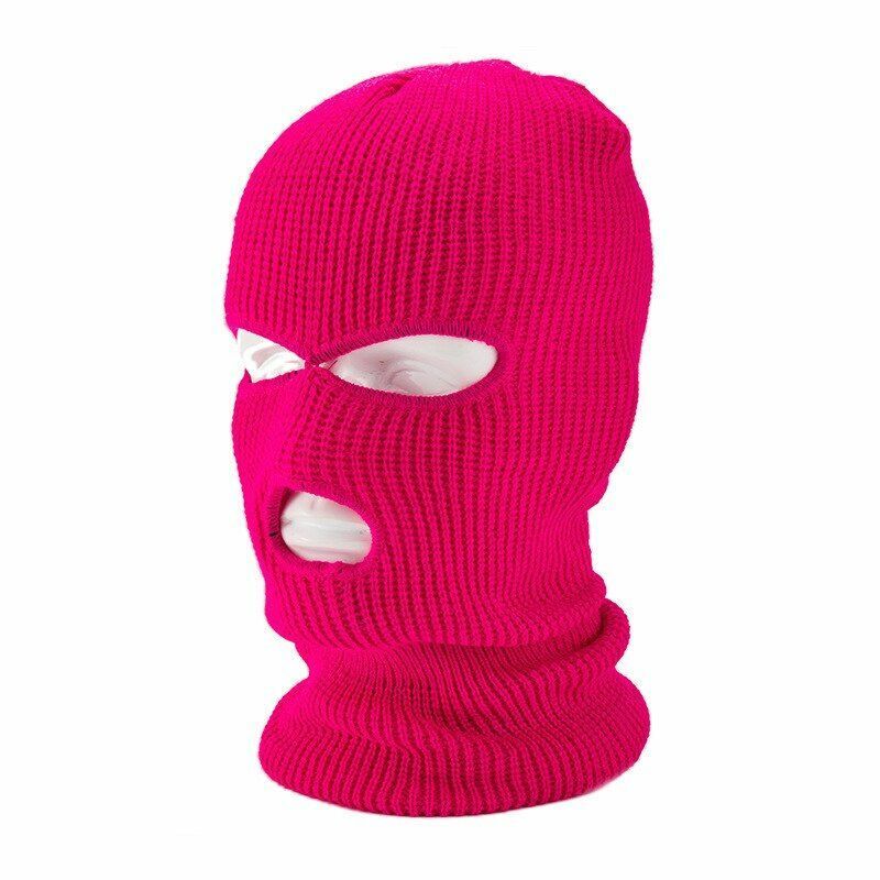 Knitted Face Mask Cover Winter Balaclava Full Face Outdoor Sports Balaclava Hat