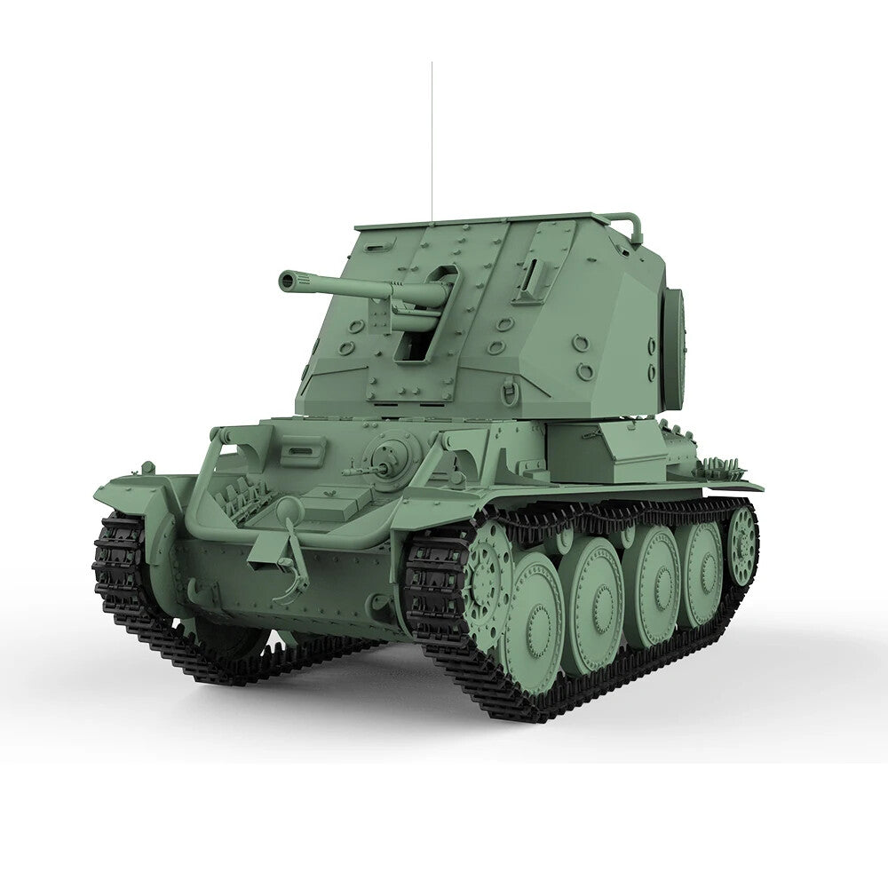 SSMODEL SS144737 1/144 Military Model Kit Sweden Tank Destroyer Pvkv III