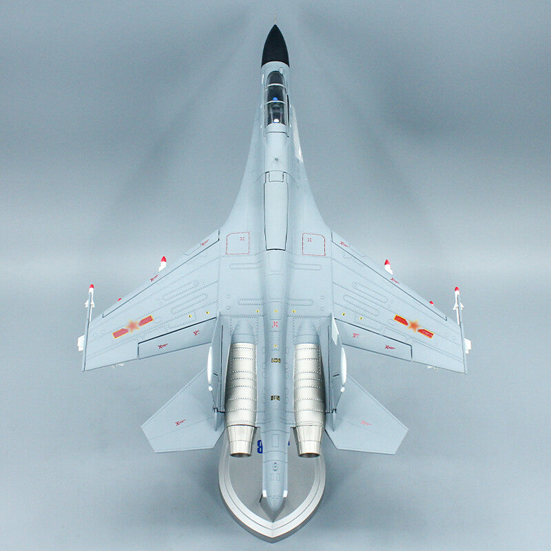 1:48 48CM J-11B Fighter Plane Double Seat Diecast Military Aircraft Model