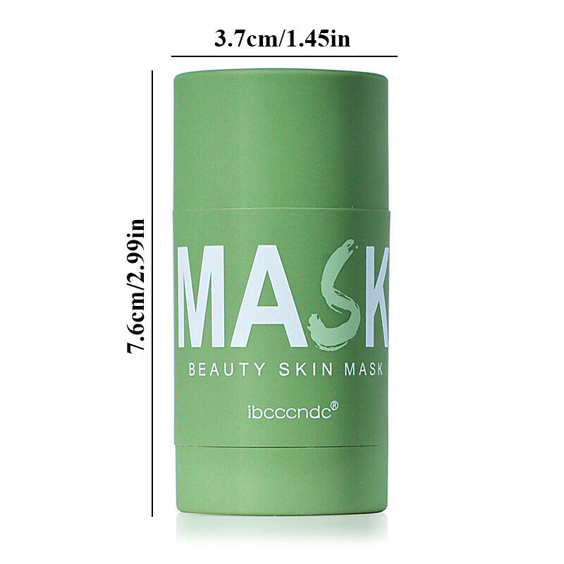 Green Tea Purifying Clay Stick Mask Deep cleansing Oil control Smear Mask New