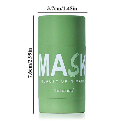 Green Tea Purifying Clay Stick Mask Deep cleansing Oil control Smear Mask New