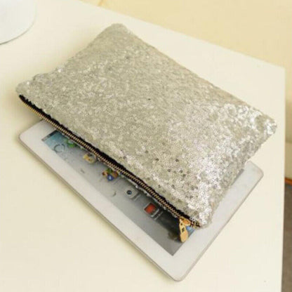 Evening Clutch Bag Glitter Sequin Handbag Sparkling Wallet Ladies Shoulder Bag