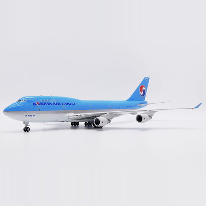 1:200 JC Wings Korean Air Boeing 747-400BCF Passenger Airplane Diecast Model