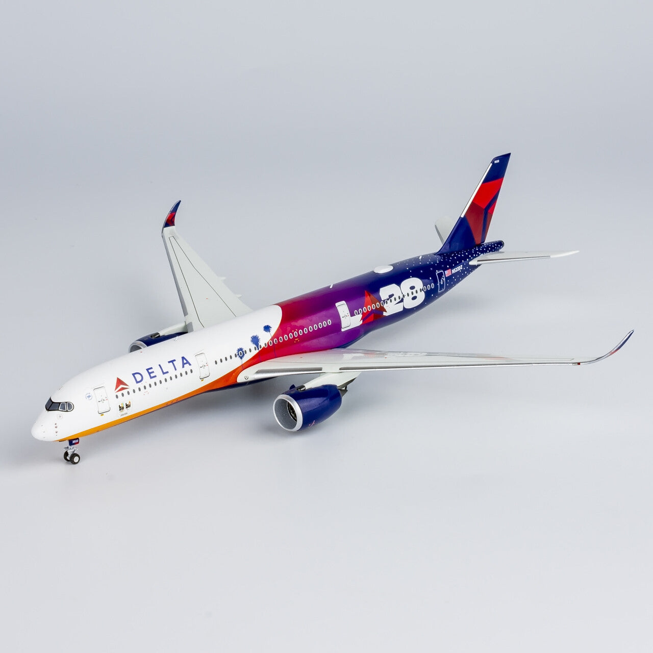 1:400 NG Models Delta Air Lines Airbus A350-900 Livery Diecast Aircraft Model